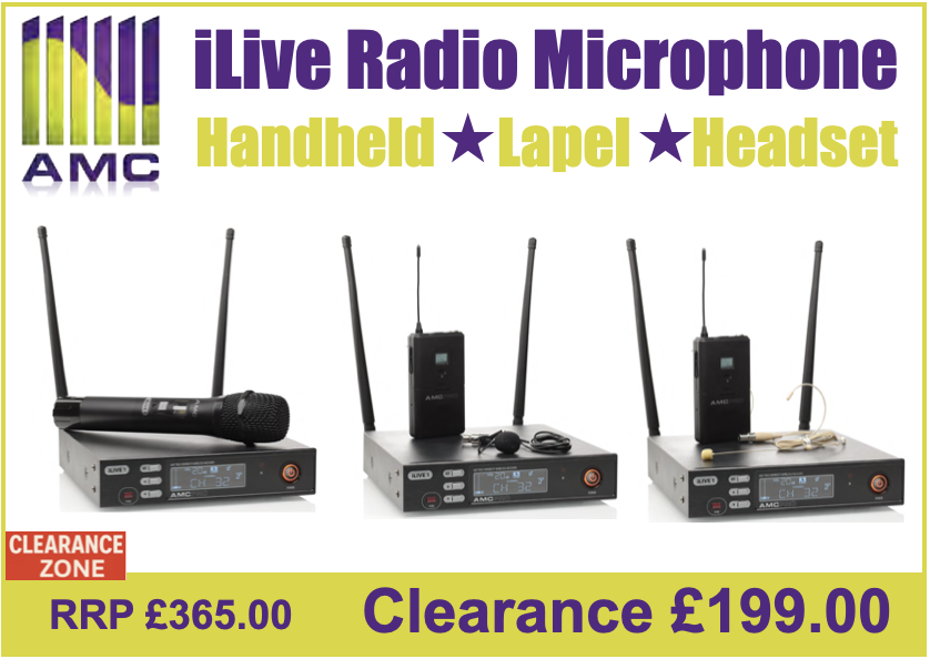 iLive Mic Clearance Offers